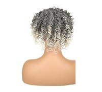 1pc Multicolor Screw Curl Three Card Comfort Replacement Hair Block Synthetic Wig Fluffy Natural Fashion For Women Daily Use(SW78-1BT613)