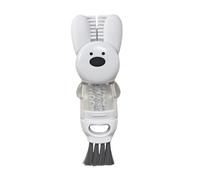 1PC Multifunctional 3 in 1 Cup Lid Cleaning Brush, Bottle Brushes for Cleaning Tight Spaces, Water Bottle Brush with Rabbit Shaped Design, Great for Bottles Lids Bottles Openings and More