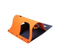 1Pc Multifunctional Cat Tunnel Durable Cat Nest with Catnip Fun Interactive Amusement for Indoor Orange