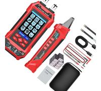 1pc Multifunctional Net Inspector Highlighting Cable Tests Tone Track Light Power Measure and Poet Detect for CAT5 to CAT8 Associations Cable Length Measurer