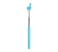 1pc Multipurpose Teacher Pointer Stick, Extendable Classroom Pointer And Finger Pointer Stick, Engaging Colors - Classroom Essentials For Effective Presentations (Blue)