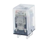 1PC MY2P HH52P MY2NJ DPDTMiniature Coil Generalelectromagnetic intermediate relay switch withSocket Base LED AC DC(DC,36V)