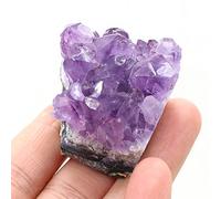 1PC Natural Amethyst Cluster Quartz Purple Crystal Specimen Home Decoration Crafts Ornament