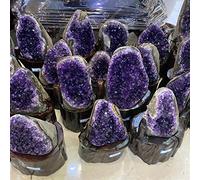 1pc Natural Amethyst Geode Quartz Cluster Crystal Specimen