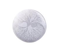 1PC Natural Crystal Selenite Chassis Crystal for Trinket Home Decoration