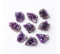 1pc Natural Quartz Crystal Brazilian Amethyst Cluster Druzy Geode Specimen Stones 2-2.5cm