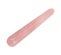 1PC Natural Rose Quartz Yoni Gemstone Crafts Stone Ornament Gifts