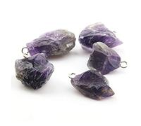 1pc Natural Stone Irregular Citrines Pendants Crystal Charms for DIY Jewelry Making Necklaces Bracelet crystal (Size : Light Yellow Gold Color)