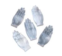 1pc Natural White Selenite Crystal Hand Statue - Carved Stone Figurine for Desk, Home, Office Decoration, Gift