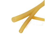 1pc Nature Latex Rubber Hoses - High Resilient Elastic Tubes for Healthcare, Fitness & Lab Use (1.6-12mm, 1M/3M Lengths)(3Meters X Id 1.7mm X 4.5mm Od)