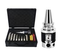 1pc NBH2084 Set Boring Head Tool Suit Boring Head NBH BT30 BT40 BT50 NT30 NT40 NT50 R8 Tool Holder Bar Boring Tool Set(MT3-NBH2084-8PCS)