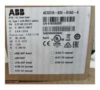 1PC NEW ABB Inverter ACS310-03E-01A3-4 3P AC380V~480V 0.37KW