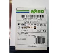 1PC New In Box Wago 750-453 4 Channel Analog Input Module 750453