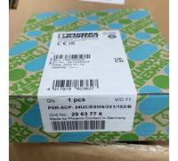 1PC NEW Phoenix Safety Relay PSR-SCP-24UC/ESM4/3X1/1X2/B 2963776