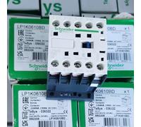 Contactor LP1K0610BD Schneider 3P (3NO) 1NO Aux 24VDC 6A 2.2kW