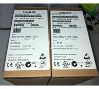 1PC New Siemens 6SE6420-2AB17-5AA1 0.75KW 220V 6SE6 420-2AB17-5AA1
