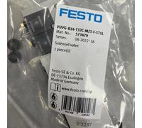 Festo 2x3/2 NC Monostable Air Solenoid Valve Flange 440l/min - 573479