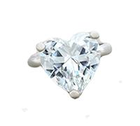1Pc Newborn Photography Rings Studio Props for 0 to 3 Weeks Old Baby Photoshoots Heart-Shaped Rhinestoned Rings