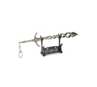 1pc NIGHTREIGN Shadow of the Erdtree Keychain Game peripheral weapons Model Keychain with Display Stand for Anime fans (STYLE 20)