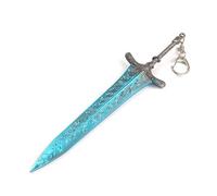 1pc NIGHTREIGN Shadow of the Erdtree Keychain Game peripheral weapons Model Keychain with Display Stand for Anime fans (STYLE 8)