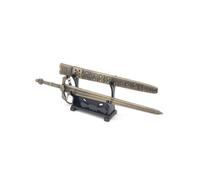 1pc NIGHTREIGN Shadow of the Erdtree Keychain Game peripheral weapons Model Keychain with Display Stand for Anime fans (STYLE 33)