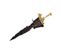 1pc NIGHTREIGN Shadow of the Erdtree Keychain Game peripheral weapons Model Keychain with Display Stand for Anime fans (STYLE 13)