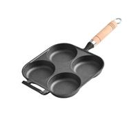 1pc Non Stick Frying Pan Four Design for Cooking Breakfast Skillet for Home Use Construction Handle 061114
