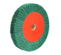1Pc Non-woven Scouring Pad 4"/5"/6"/8"/10"/12"Grinding Wheel | Flap Mop Polishing Wheel Nylon Fiber Disc 20mm Bore 1" Thickness(Grit 180,100x25mm)