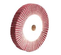1Pc Non-woven Scouring Pad 4"/5"/6"/8"/10"/12"Grinding Wheel | Flap Mop Polishing Wheel Nylon Fiber Disc 20mm Bore 1" Thickness(Grit 240,150x25mm)