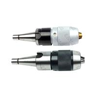 1PC NT30 NT40 APU08 APU13 APU16 Integrated Drill Chuck Milling Machine Shank Self-Tightening Drill Collet Chuck Tool Holder(B0.08mm,NT30-APU16(1-16mm))