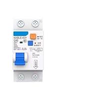 1pc NXBLE-63Y 6A 10A 16A 32A 63A 10MA 30MA 0.01A 0.03A RCBO 1P+N Residual current Circuit breaker over Leakage protection(30MA 1P 1N,63A)