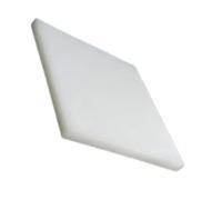 1pc Nylon PA6 Extruded Sheet Thickness 3mm-100mm, Lightweight White Plastic Flat Board for Engineering(50x500x500mm)