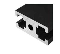 1pc OB-2040T-b Black Aluminum Profile Linear Rail Extrusion T-slot Framework Metal CNC 3D Printer Parts(100mm)