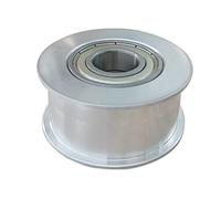 1pc OD 22mm Idler Timing Pulley For Width 10/15/20mm Belt Bearing Gear Without Teeth 5/6/7/8/10/12/15mm Bore(7mm,1pc 21mm)