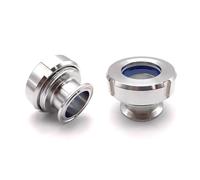 1PC OD25mm 1.5" Tri Clamp Sight Glass SS304 Stainless Steel Inline Viewer