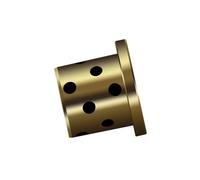 1pc Oil-Free Self-Lubricating Graphite Copper Bushing - Durable Thin-Walled Bearing Sleeve for Automotive & Industrial Use(30x34x25x42x4mm)