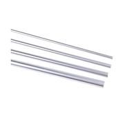 1Pc Optical Axis OD 10/12/16MM Rail Linear Shaft Chrome Stainless Steel Smooth Rods 200 400 600 3D Printer CNC Part(Silver 200mm,12mm)