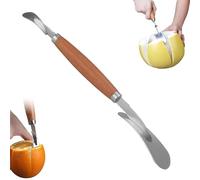 1PC Orange Peeler Tool, Citrus Opening Tool, Curved Grapefruit Peeler with Serrated Edge, Convenient Fruit Peeling Device Practial Kitchen Supply Practical Orange and Lemon Grapefruit Peeling Device