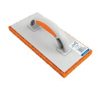 1PC Orange Sponge 18mm Rubber Handle Float 280 x 140 Plastering Rendering Rough