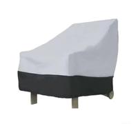1Pc Outdoor Adirondack Chair Cover with Windproof 210D Polyester Fabric, Elastic Hem and Buckle Lock Closures for Patio Furniture (A)