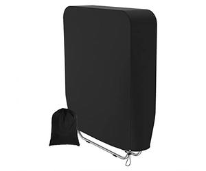 1PC Outdoor Folding Recliner Chair Cover, 82x93cm Garden Folding Reclining Chair Cover ,Zero Gravity Windproof 190T Patio Sunbed Sun Lounger Cover with Storage Bag for Home, Garden, Furniture Protect