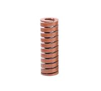1pc Outer Diameter 25mm Inner Diameter 13mm L 25-60mm Spiral Stamping Compression Die Spring Yellow/Blue/Red/Green/Brown(25 x 13 x 35mm,Brown)