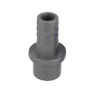 1pc Outside Dia 8/10/12/14/16/18mm PVC Straight Connectors Home Garden Irrigation Pagoda Connector PVC Hose Fittings(Gray,OD 20mm to 10mm)