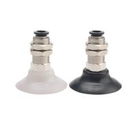 1pc PAK Series Manipulator Pneumatic Accessories Rubber Sucker Industrial Vacuum Suction Cup Chuck(PAK-40 White)