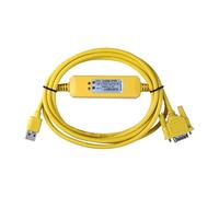 1pc PC-PPI USB-PPI Suitable For S7-200 Programming Cable Download Line USB RS232 TO RS485 Adapter(USB-PPI - Yellow)