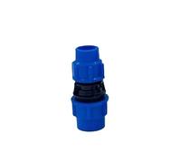 1PC PE Tap Water Irrigation Water Variable Diameter Pipe Connector 20/25/32/40/50mm Water Tube Direct Pipe Quick Pipe Fittings(Blue,32mm x 20mm)