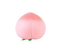1Pc Peach Slow Rising Squishy Toys, Fruit Slow Rising Soft Toy Stress Relieve Gift, Peach Scented Sensory Toy, Super Soft Fidget Squeeze Toy for Kids (Pink)