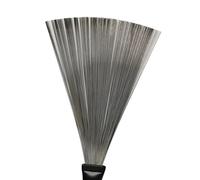 1Pc Percussion Brush Professional Steel Wire Brush Wire Drum Stick Brush Drum Brush Brush Jazzes Drum Brush