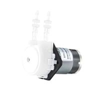 1pc Peristaltic Pump 3V/6V/12V/24V Micro Self Priming Mute Peris Brush Motor Micro Small Mini Peristaltic Pump(White,BPH-DLB20A)