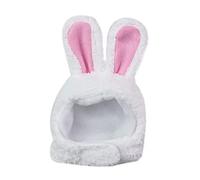 1pc Pet Rabbit Ear Hat for Cat/Dog Cashmere Cap with Adjustable Band Clever and Attractive